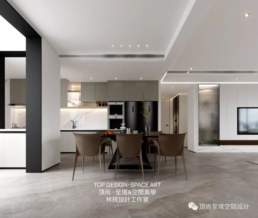 极简生活空间 · 哈尔滨和悦府一期设计丨中国哈尔滨丨頂尚·至境&空間設計-21