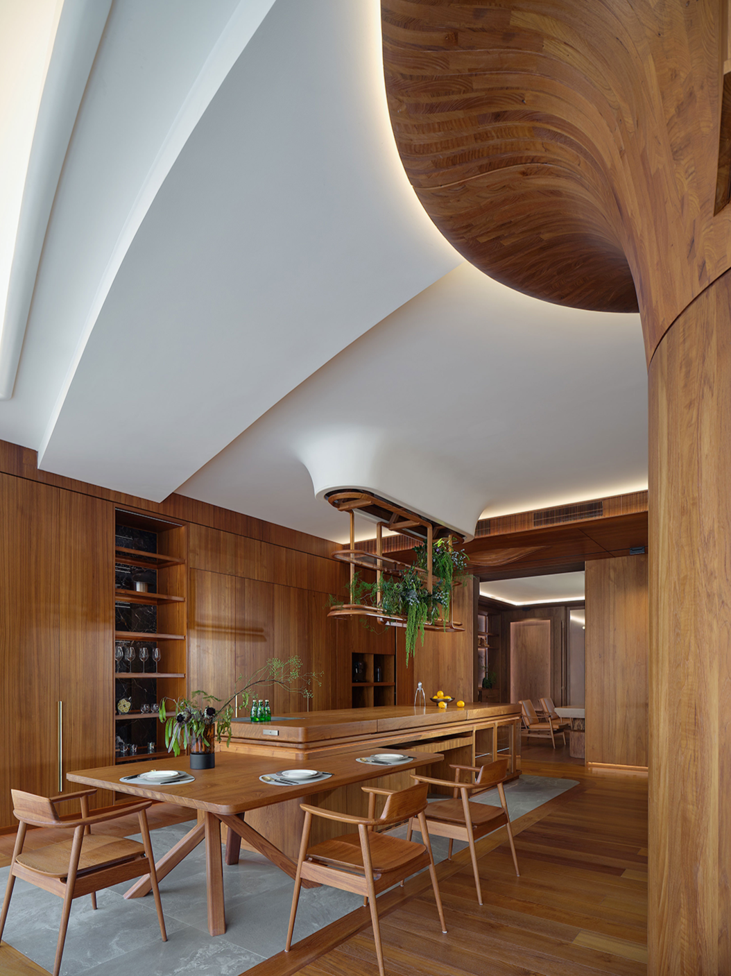 壹信柚木展厅丨中国上海丨上海龙祉空间设计有限公司-39