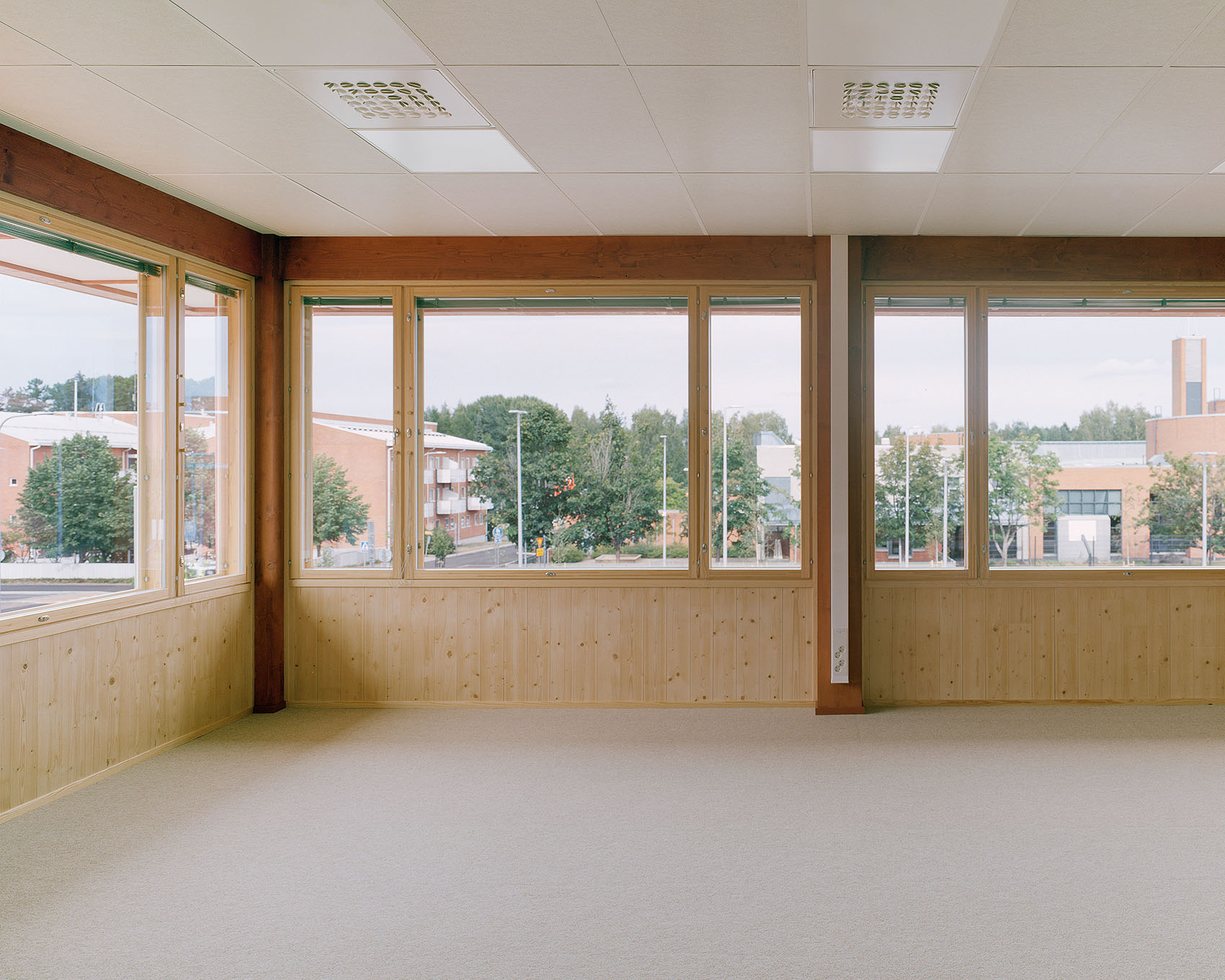 Sammontalo学校与多功能中心丨芬兰丨NERVIN Architecture-38