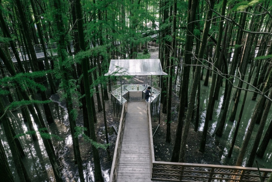 水上森林公园临时展亭丨中国杭州丨已知建筑-3