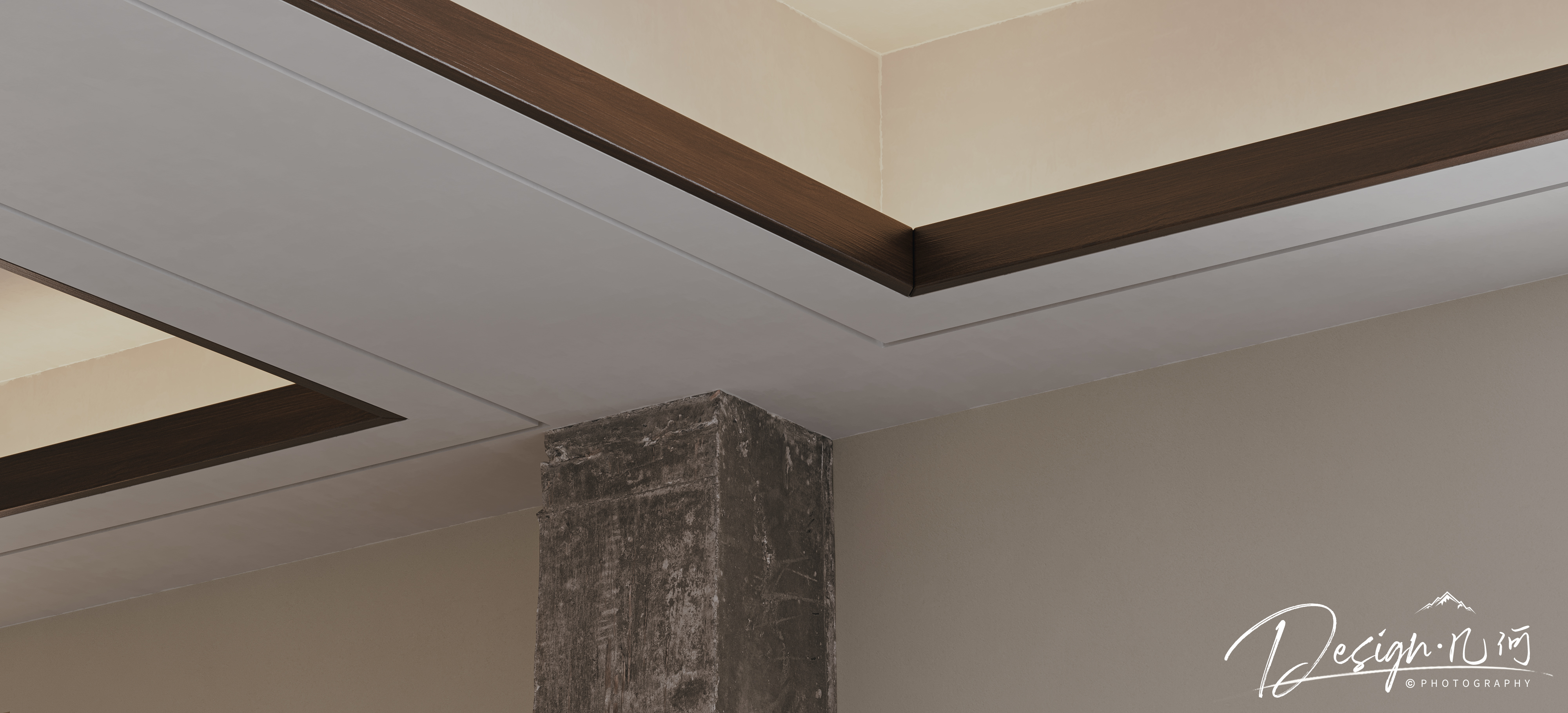 几何空间视觉表现 | 国誉府新中式客餐厅-12