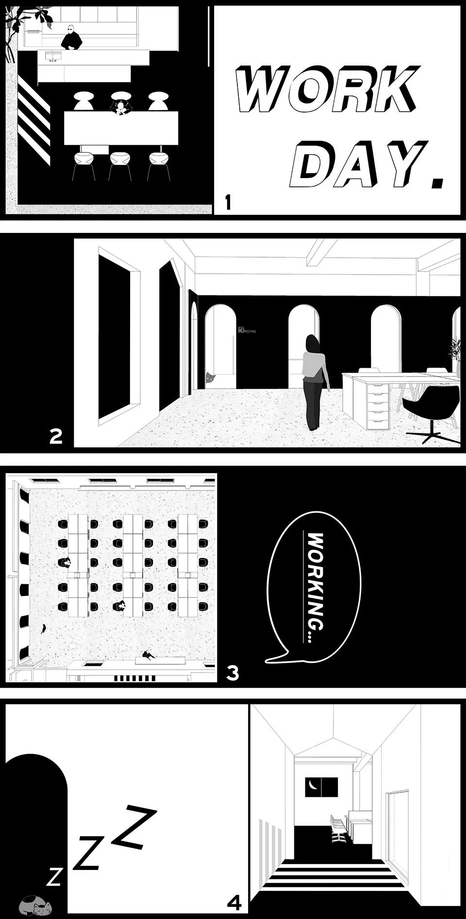 几何秩序中的创意空间——QI STUDIO 白墙之下-14