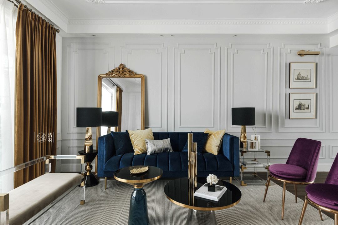 清羽设计打造精致复古布梵良品家居-7