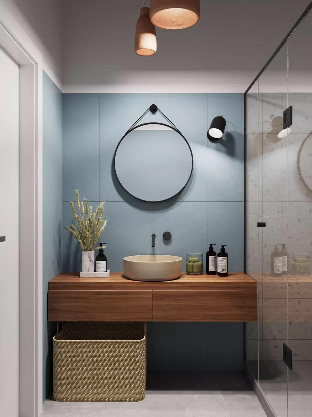 洗漱台设计新趋势，惊艳整个家！-18