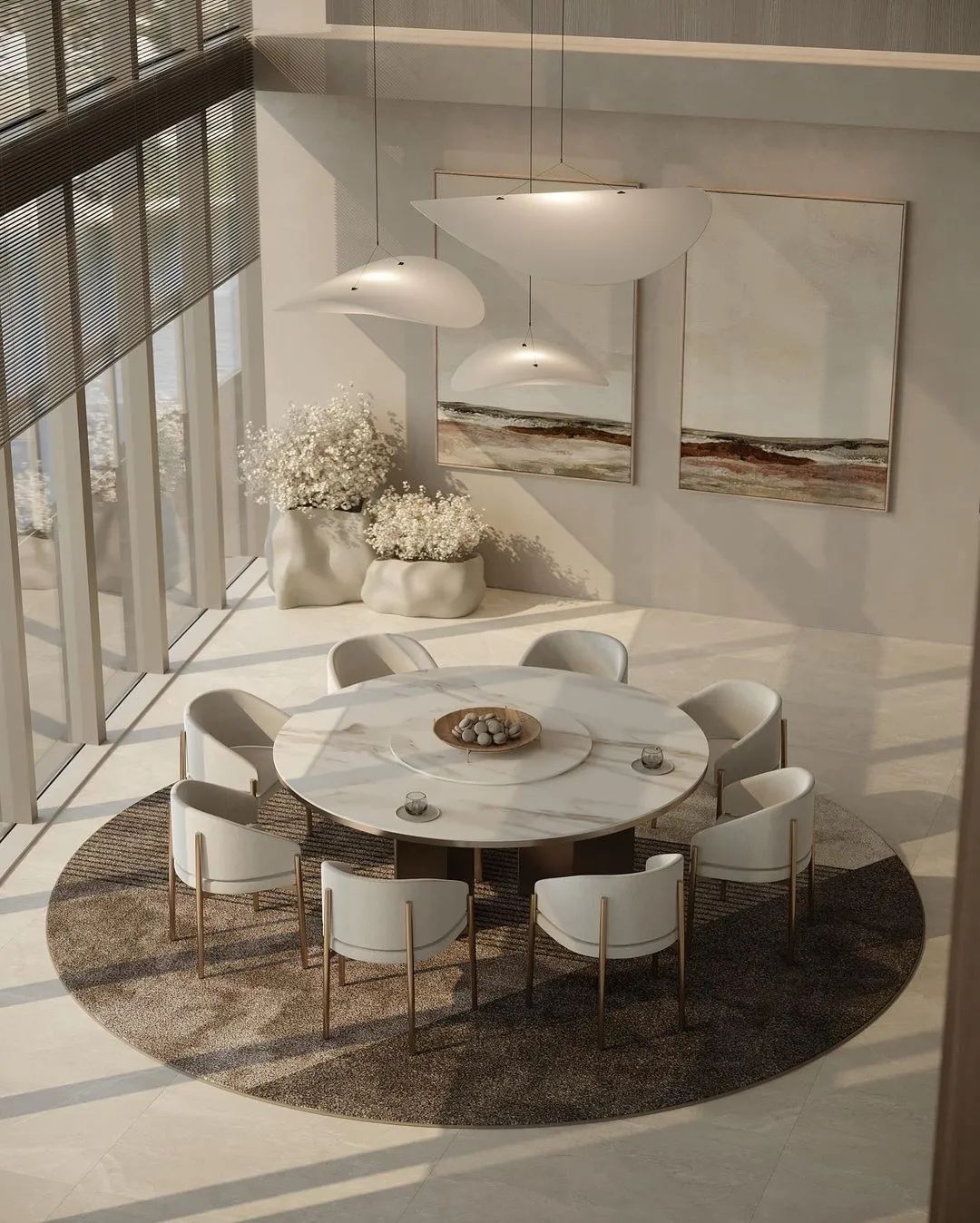 BISCAYNE BLVD 顶层复式极简主义设计丨ArtPartner Architects-14