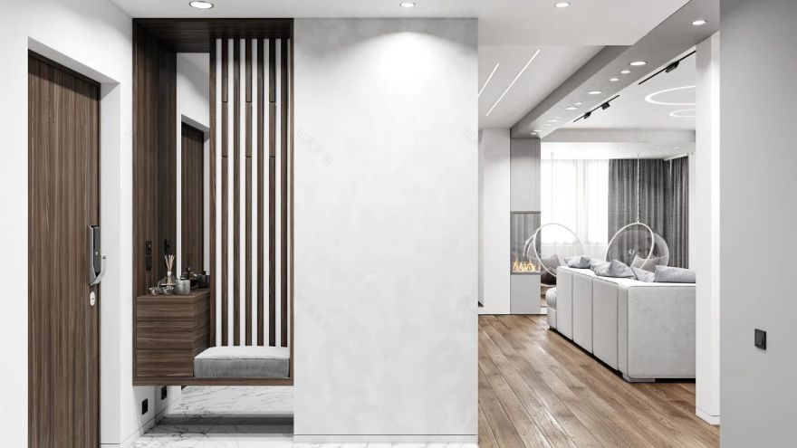 现代简约公寓设计丨MART Architects-51