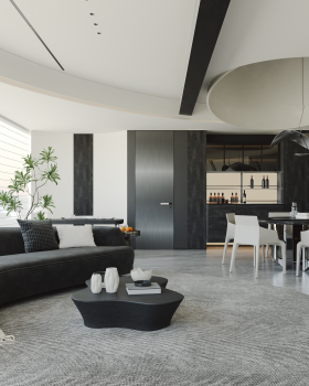 意式大平层 | 高级揉进生活的每一寸肌理