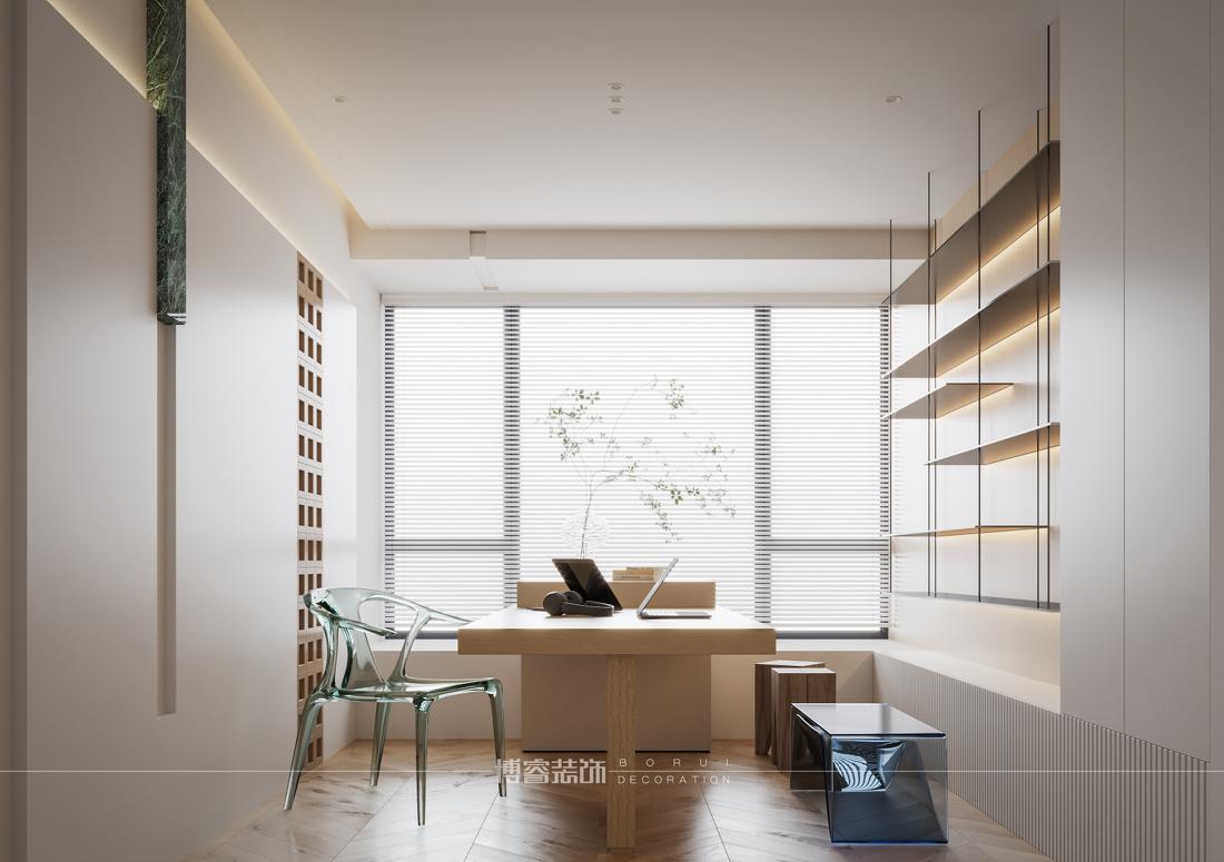 极简奶油私宅设计丨中国广州丨博睿设计-31