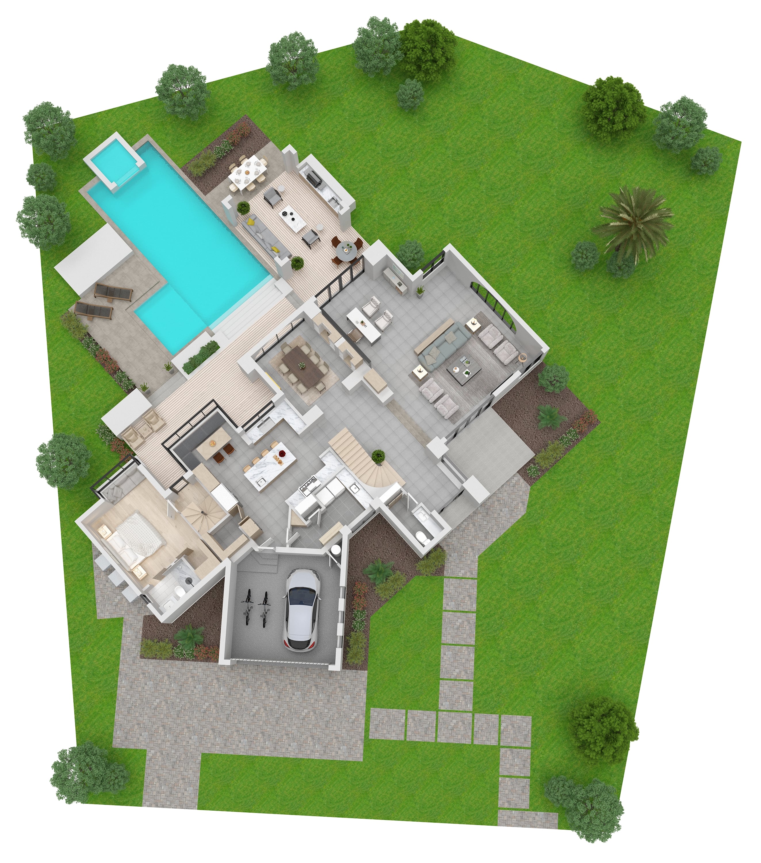 三维场地规划渲染服务丨The 2D3D Floor Plan Company-11