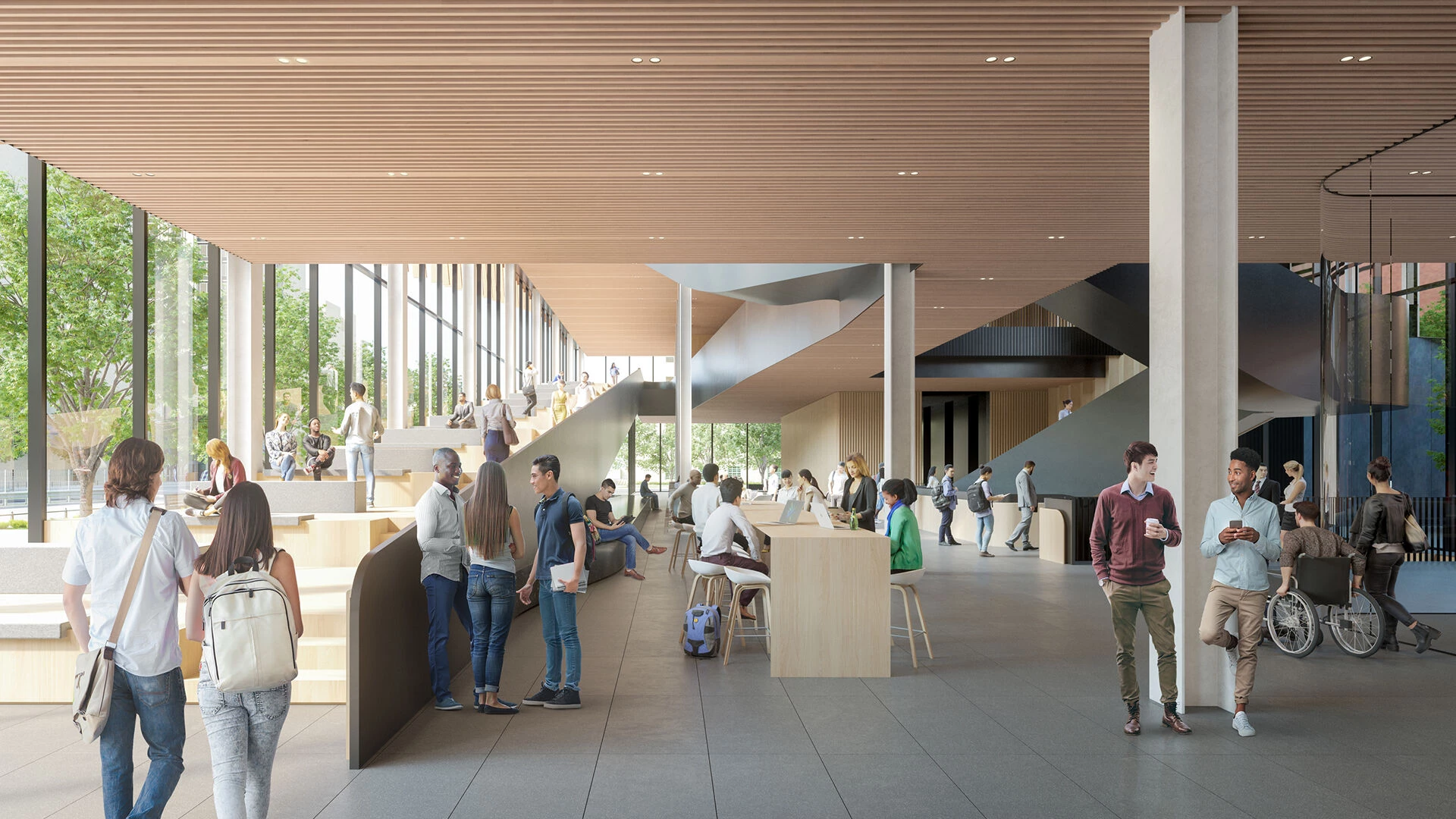 波士顿大学计算与数据科学中心丨美国波士顿丨KPMB Architects-15