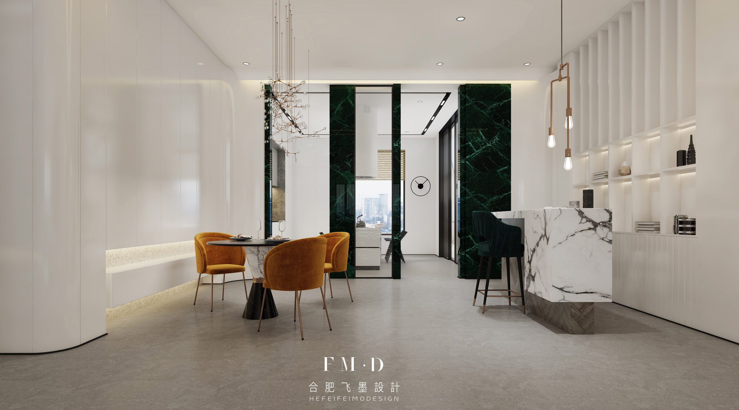 合肥飞墨设计新作 | 柏悦公馆——简约解构美学之家-25