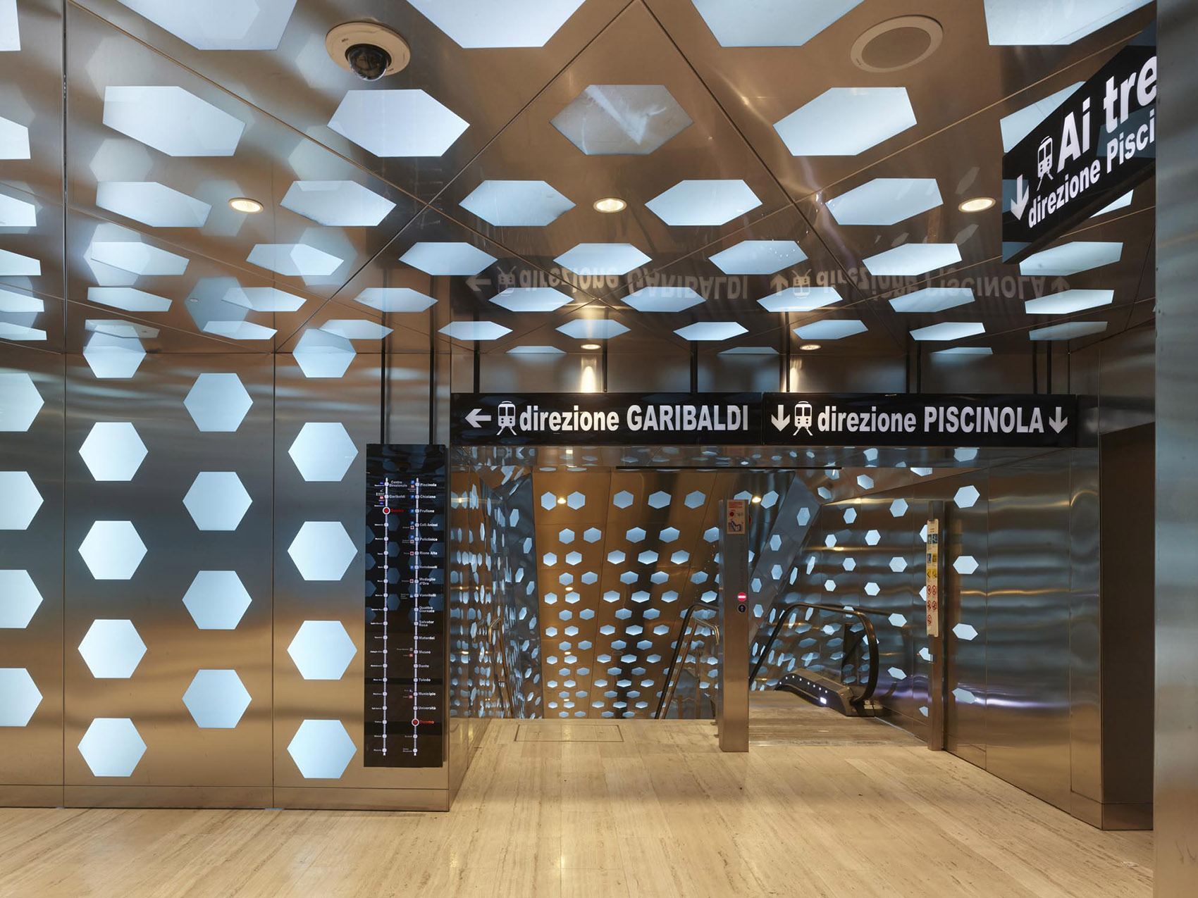 那不勒斯地铁“大教堂站”丨意大利那不勒斯丨FUKSAS-35