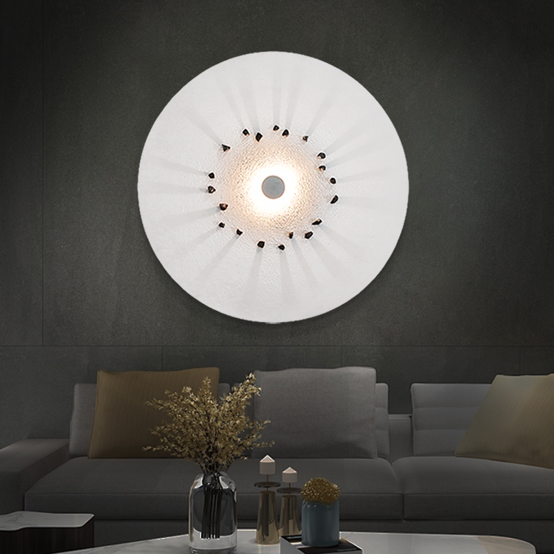 简欧风客厅书房-5