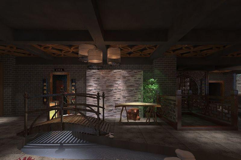 古韵悠然的中式茶楼设计-7