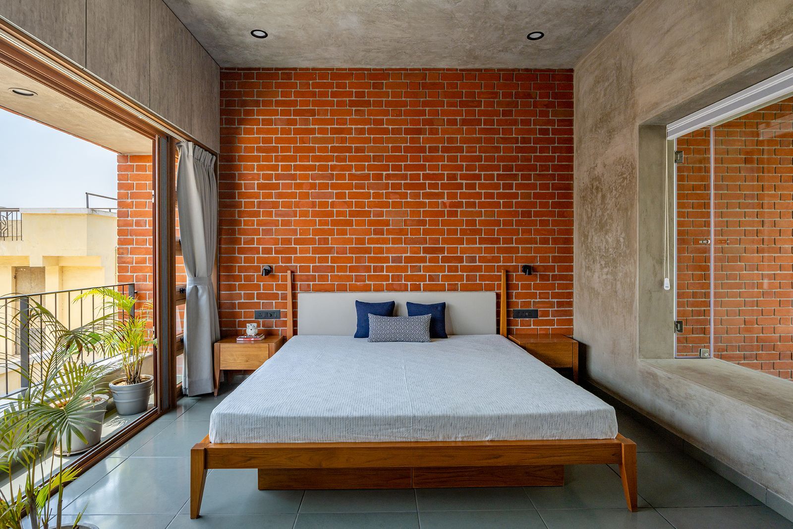 Vadodara极简且符合Vastu原则住宅丨印度丨Traanspace的Urvi Shah-37