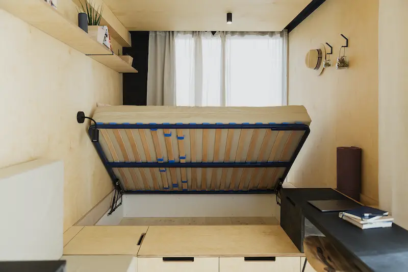 法国 20m²迷你木屋，精致设计与自然完美融合-9