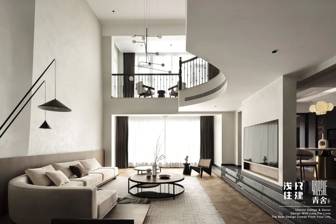 金汇园混搭风格别墅设计丨浅尺住建-45