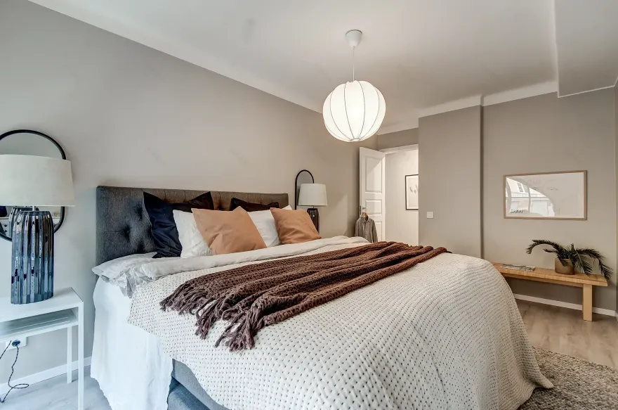 半弧形窗,赋予家庭公寓独特魅力-11