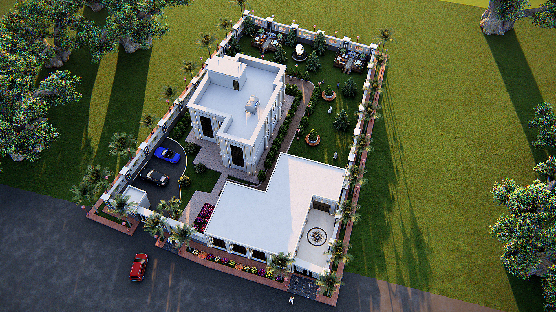 تصميم لفيللا سكنيه كامله بالسعودية-4