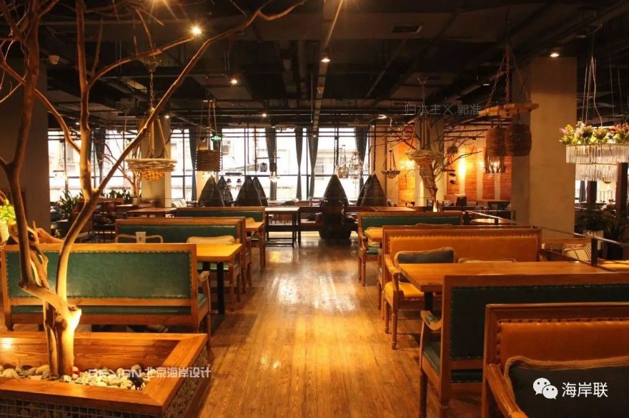 海岸软装丨冉时光茶餐厅,搭配出来的艺术-20