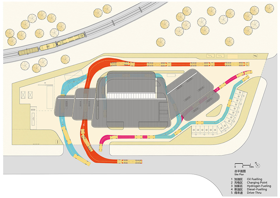 能量群岛·Shell 武汉综合能源站丨中国武汉丨ATAH 介景建筑-17