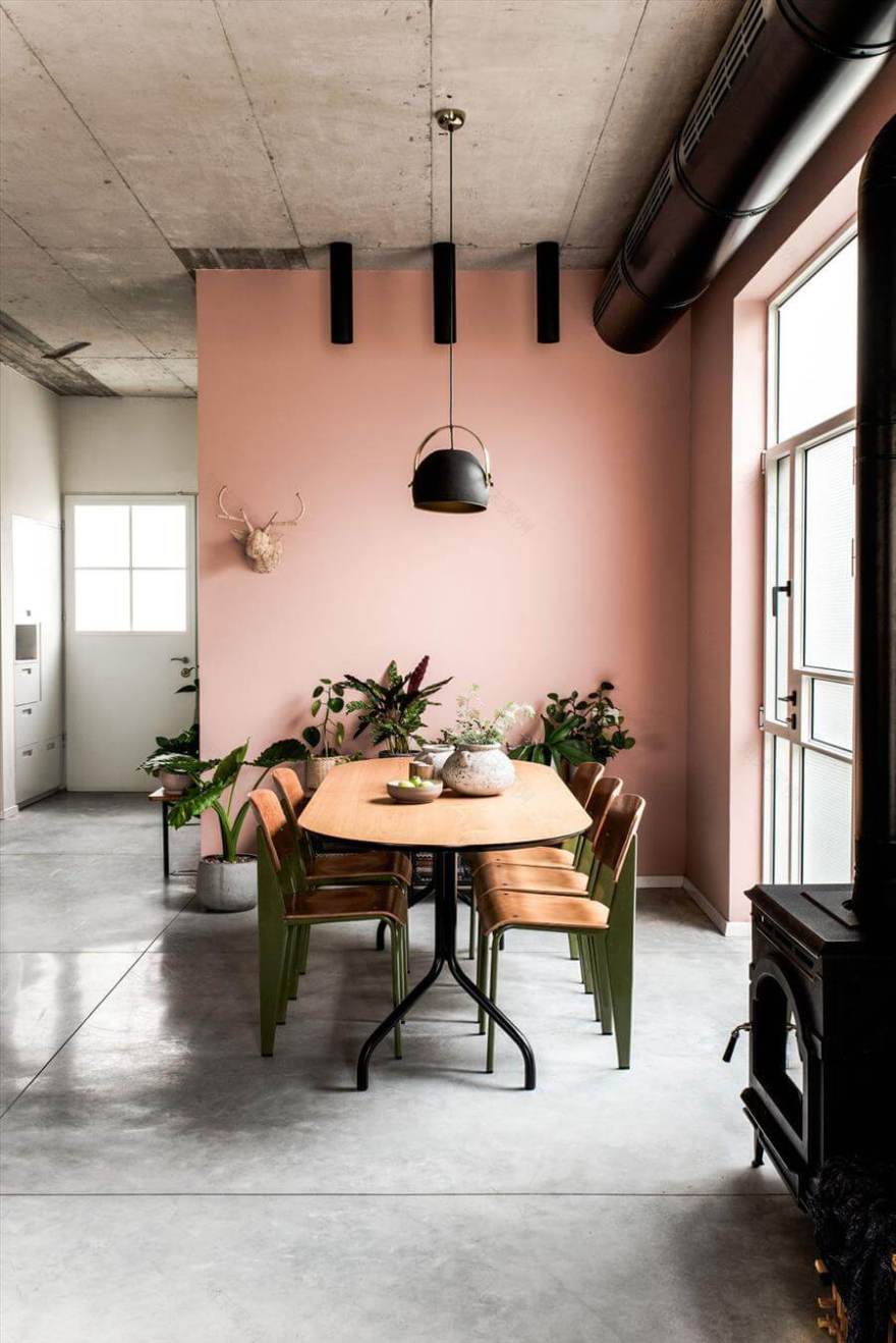 工业风姐妹合住双户住宅设计丨室内设计师雅艾尔·戈尔比茨-33