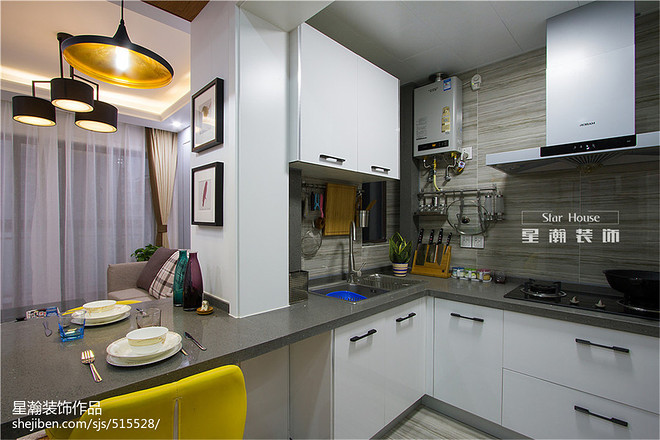 6万元一居45平米装修案例·森系文艺范·【花开荼蘼】-15