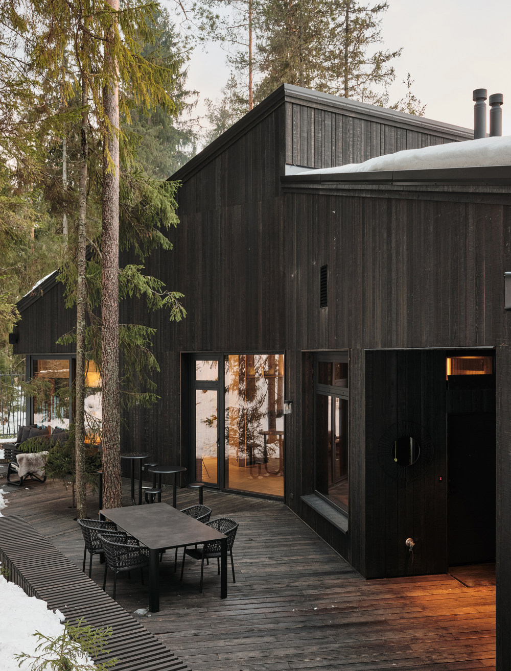 俄罗斯 Hill House 度假别墅丨Horomystudio-5