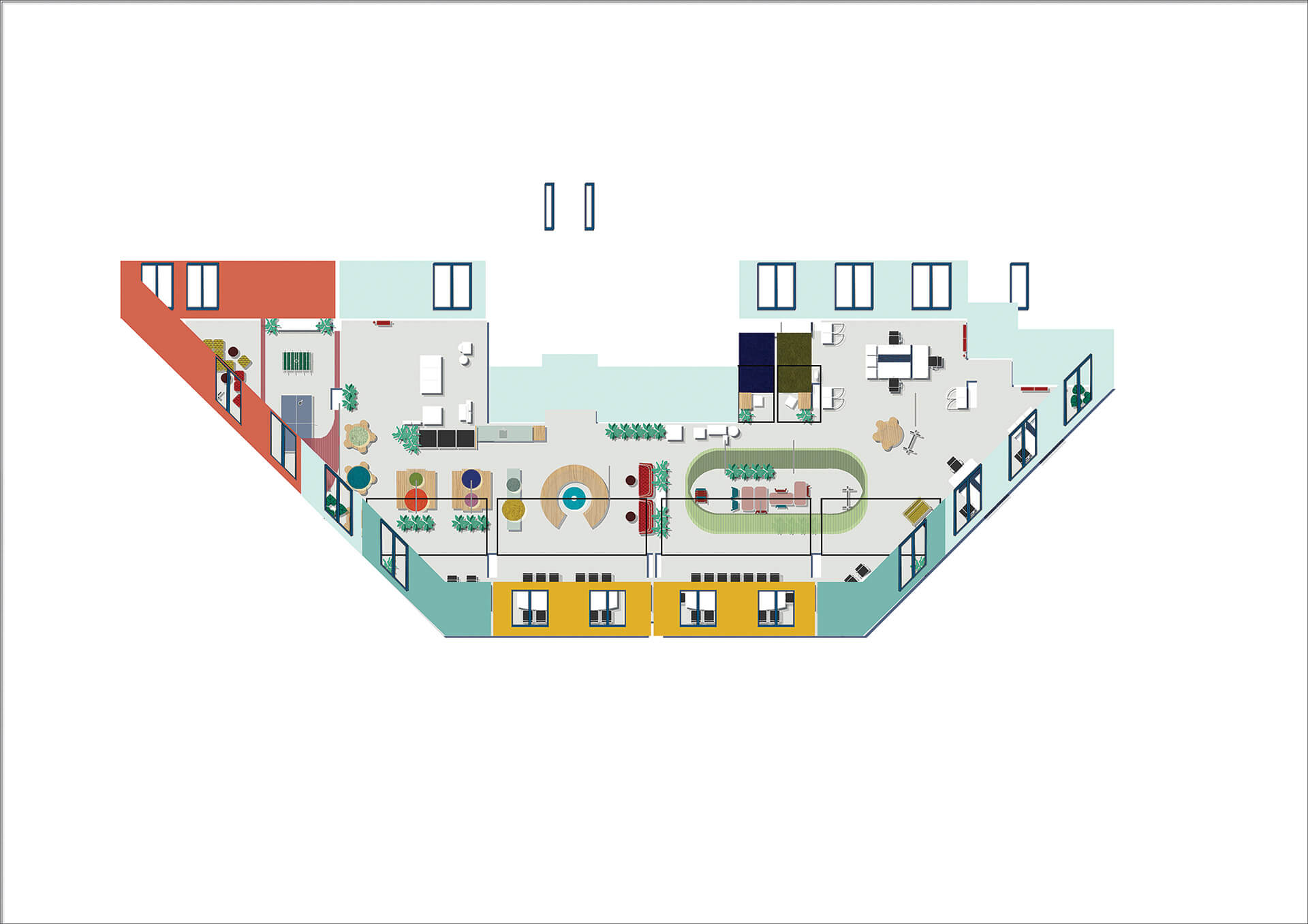 雅典办公空间翻新丨希腊雅典-29