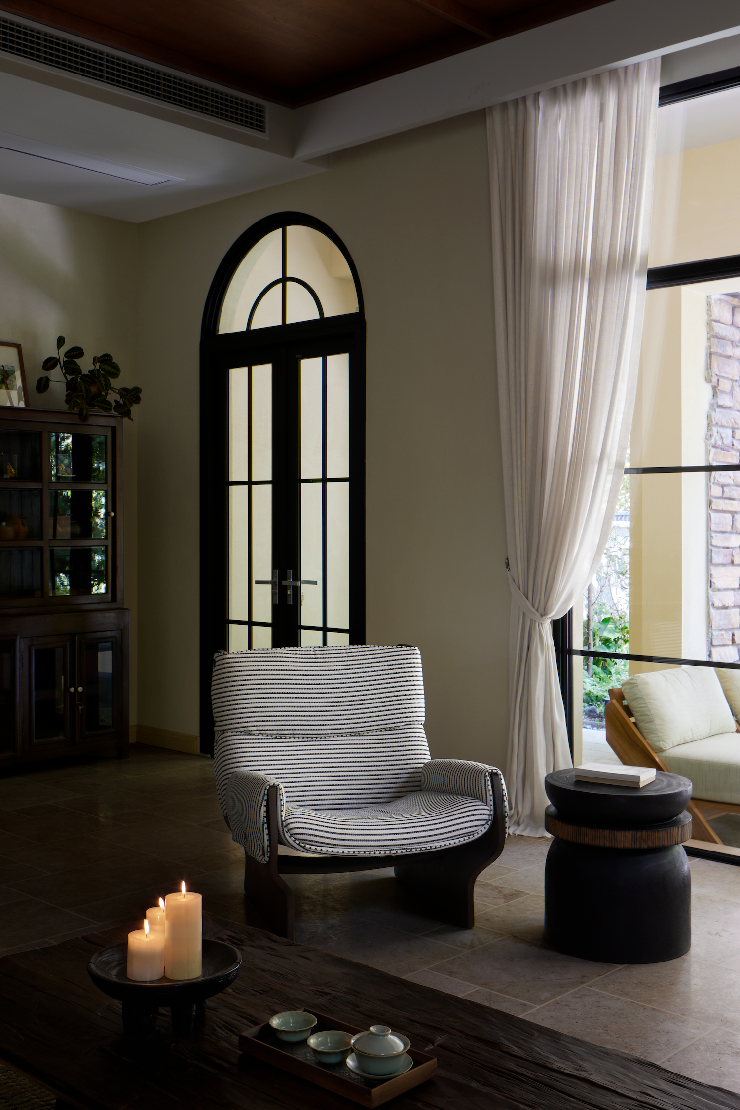 新作｜周子鉴：重庆1000㎡私宅，绿意盎然，如入画中-12