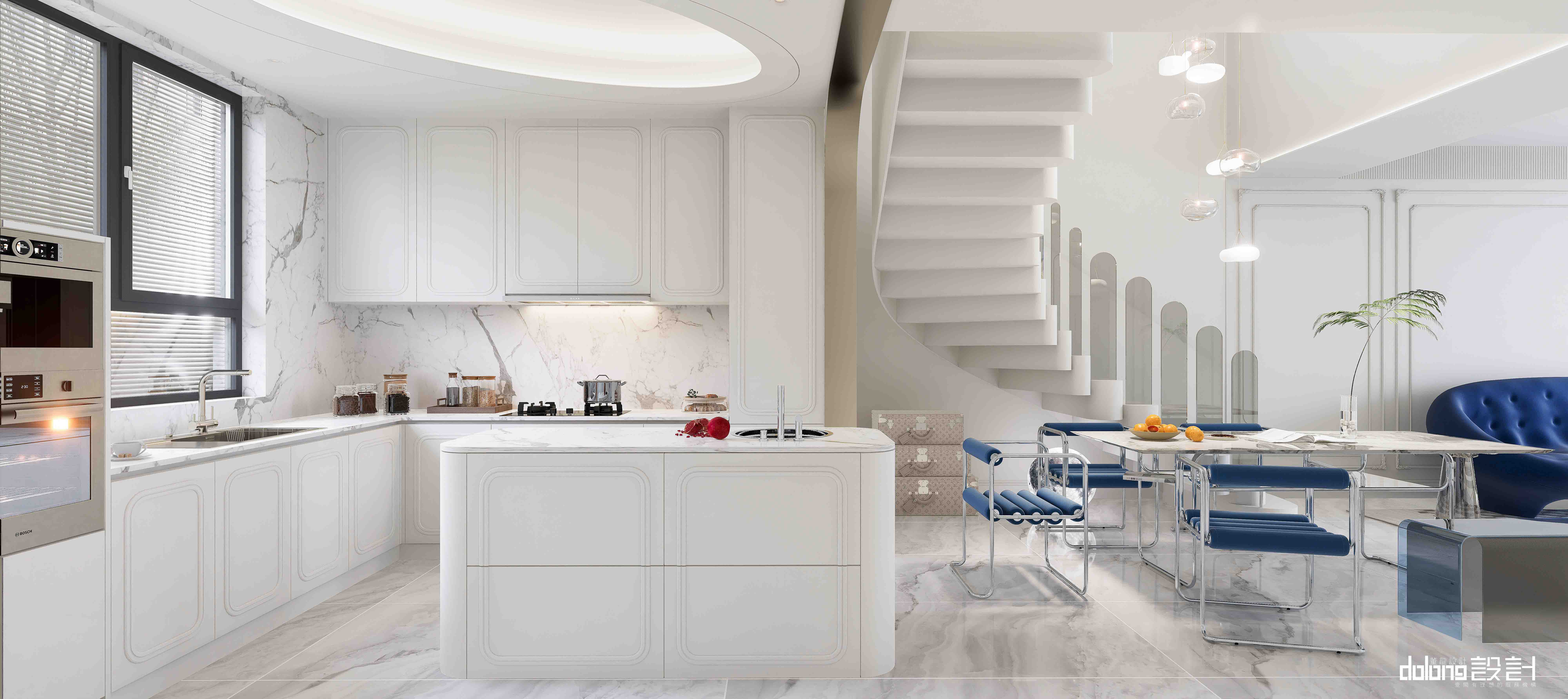 桃花园著跃层丨DoLong董龍设计-20