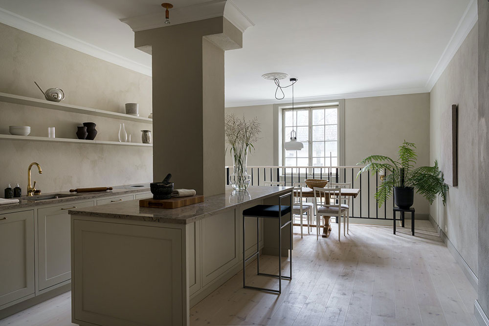 斯德哥尔摩独特两层公寓的极简魅力-8