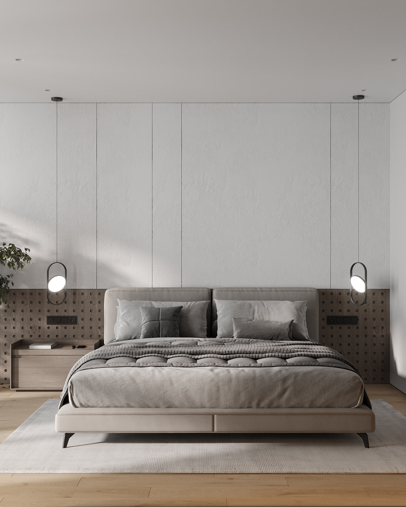 原木+高级灰住宅设计-15