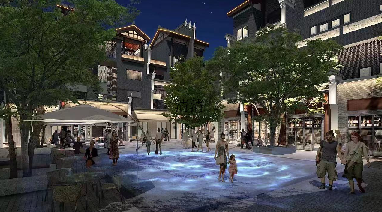 江南古街诗意亮化设计-10