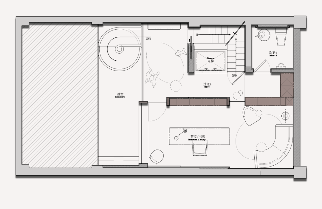 黑域奢境 · 杭州 320㎡港式轻奢别墅设计丨中国杭州丨物里空间设计事务所-96