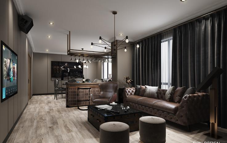 
冯易进设计作品——澳门麟轩红酒会所。 -9