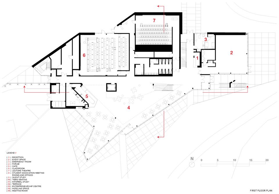 特伦特大学学生中心-41