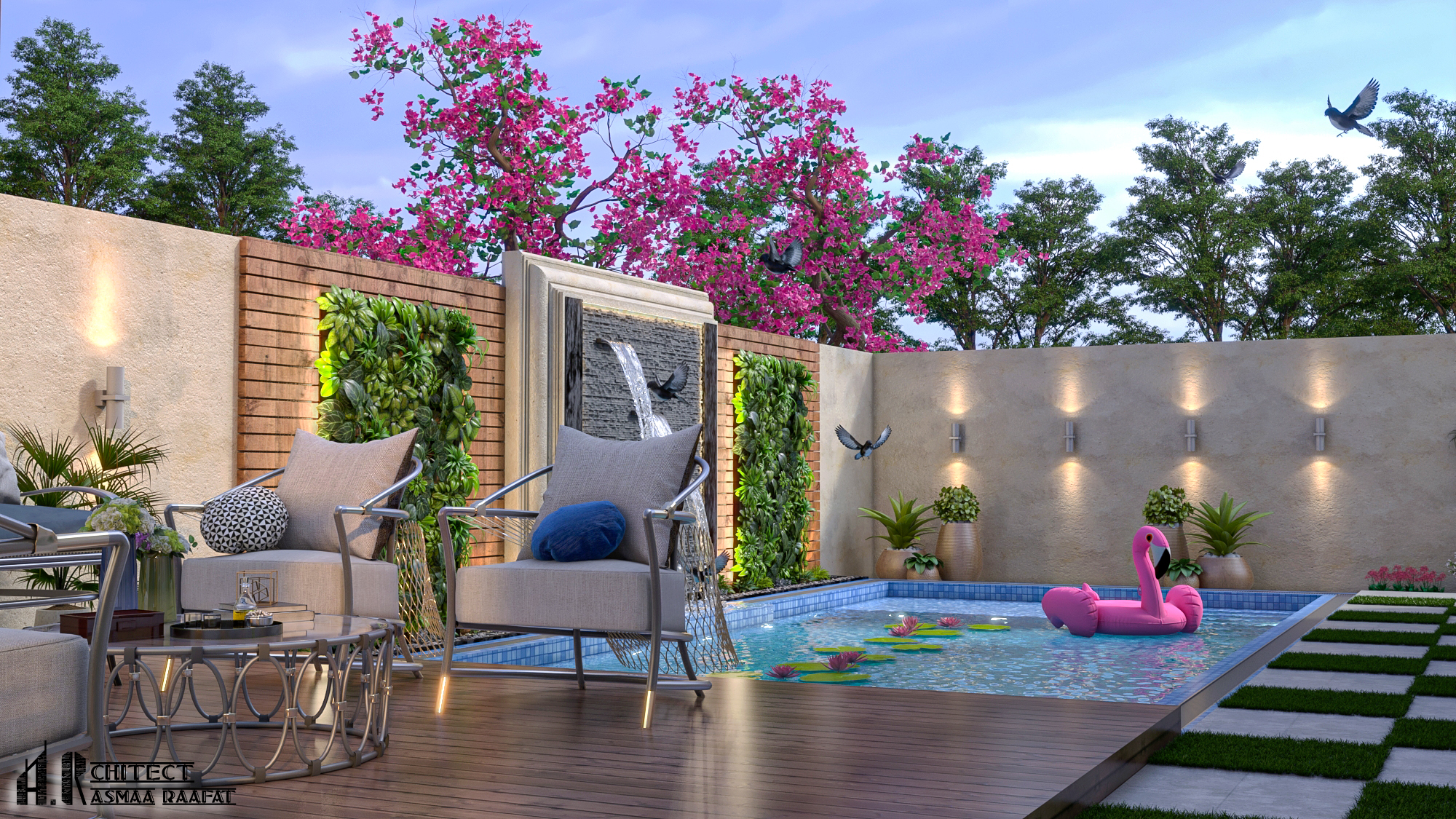 VILLA LANDSCAPE AT HYDE PARK, NEW CAIRO-8