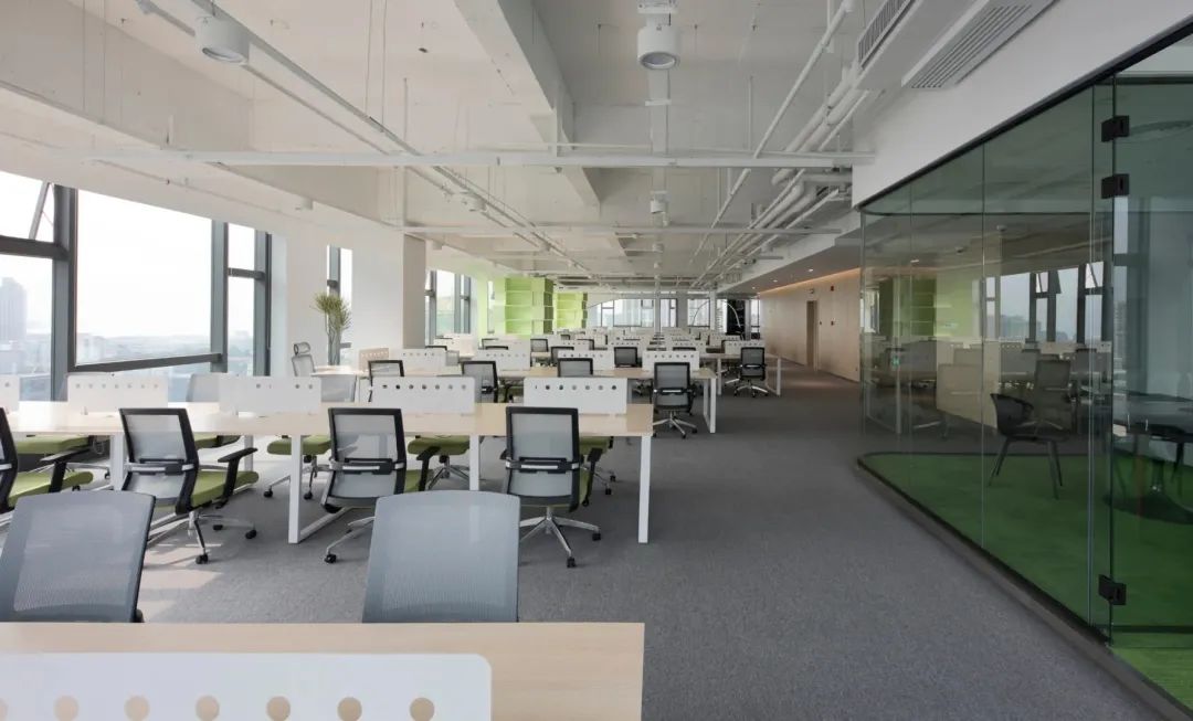 现代风格厦门指纹科技公司办公空间设计-73