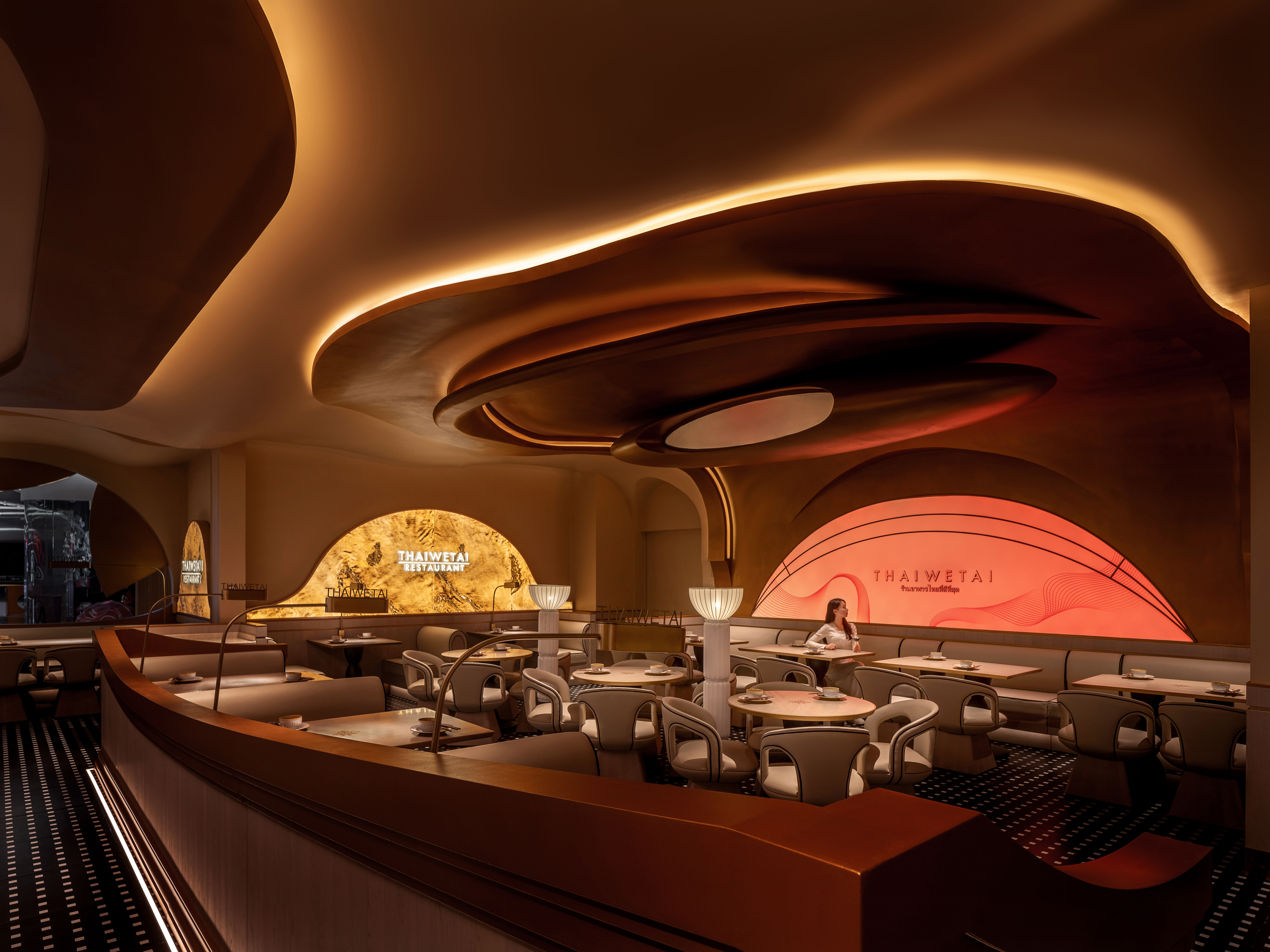 泰味太(泰式餐厅)丨中国杭州丨杭州向北设计咨询有限公司,派克齐(PKQ)空间设计机构-23