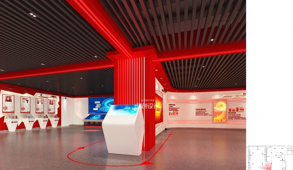 淄博展厅党建中心党建馆廉政厅设计装修公司-4