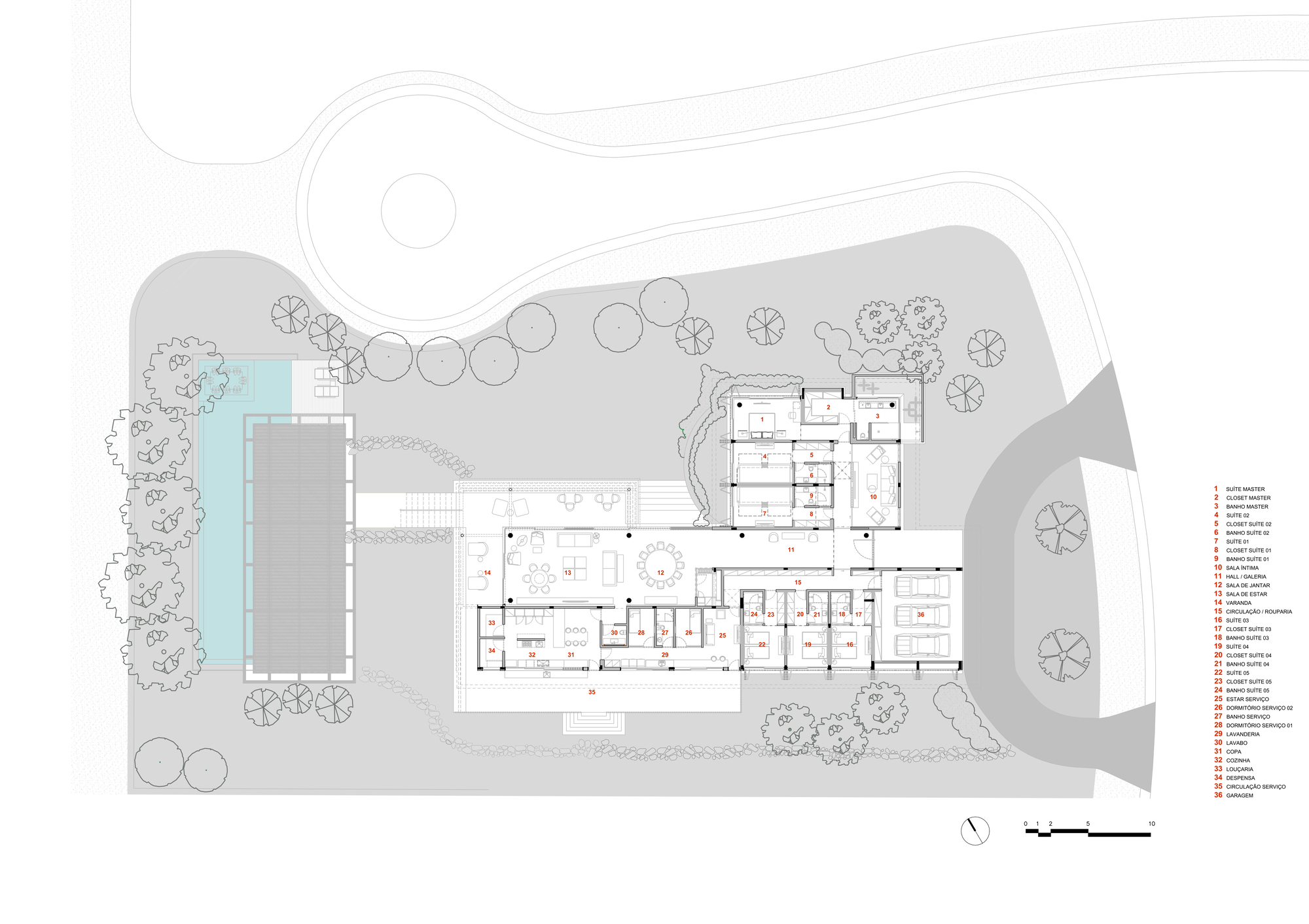 Country House in the Interior of São Paulo / DB Arquitetos-21