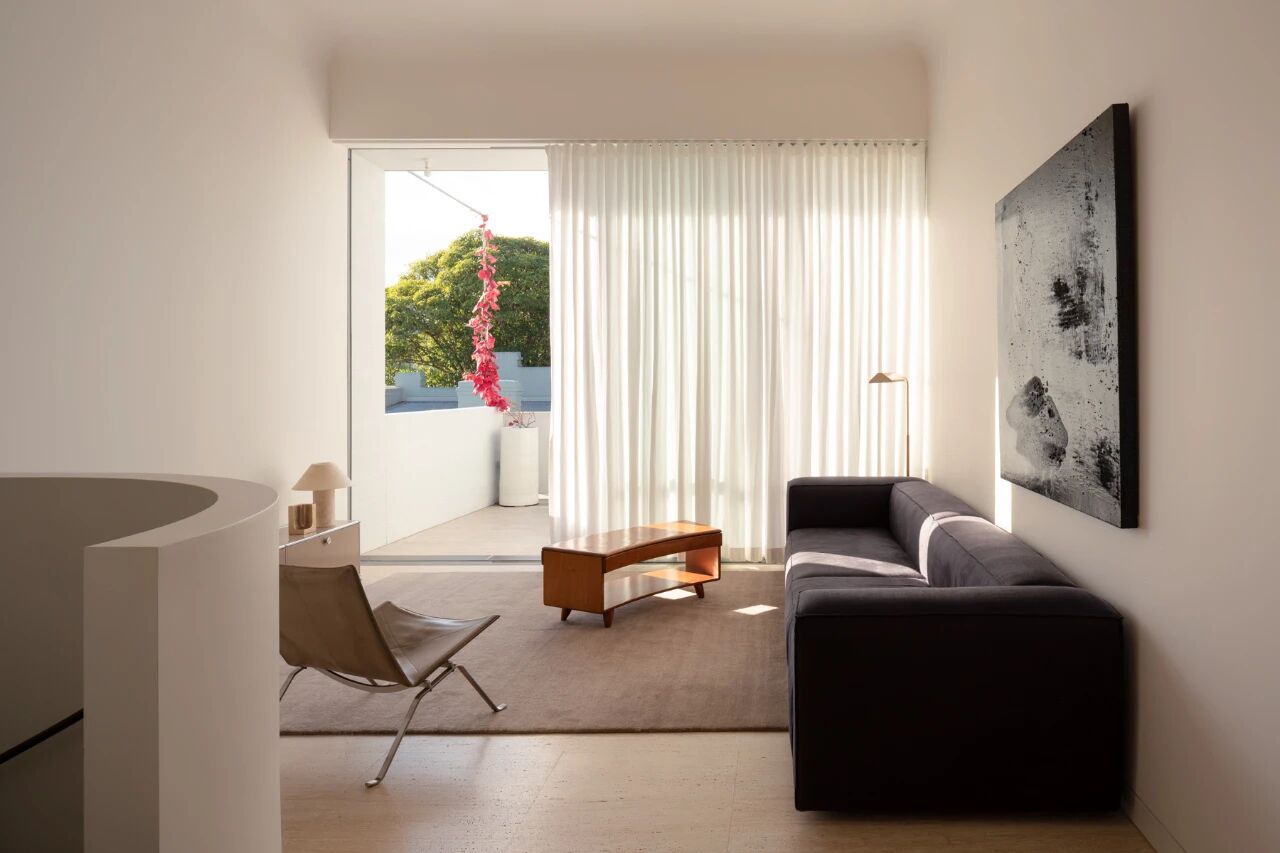 适应性改造的垂直玻璃屋（Laneway Glass House）丨澳大利亚悉尼丨Brad Swartz Architects-33