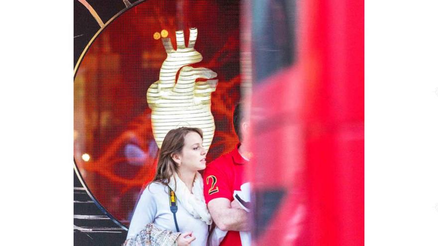 伦敦 regent 街法拉利商店橱窗设计-8