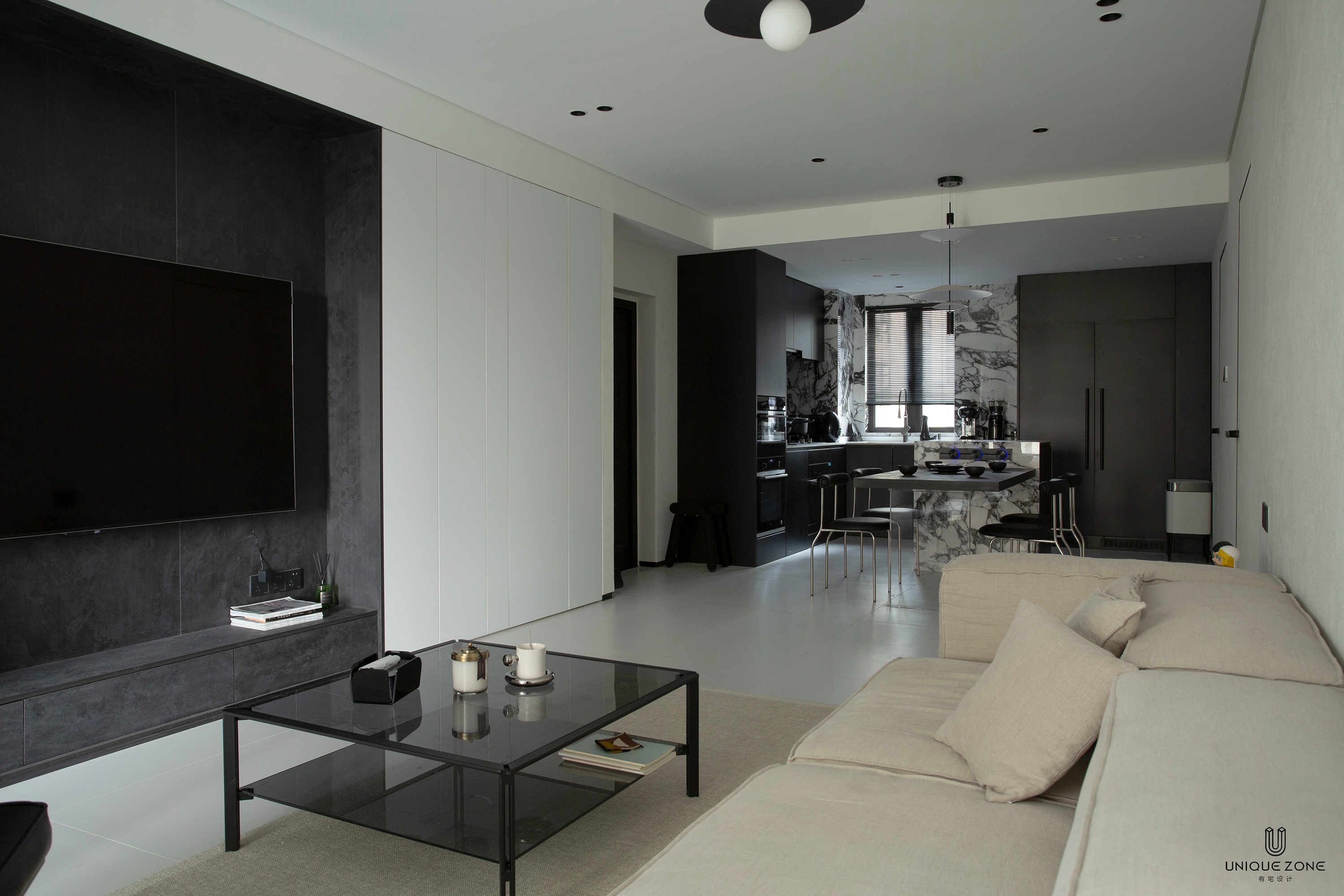 暗黑风格私宅设计丨中国武汉丨有宅设计-32