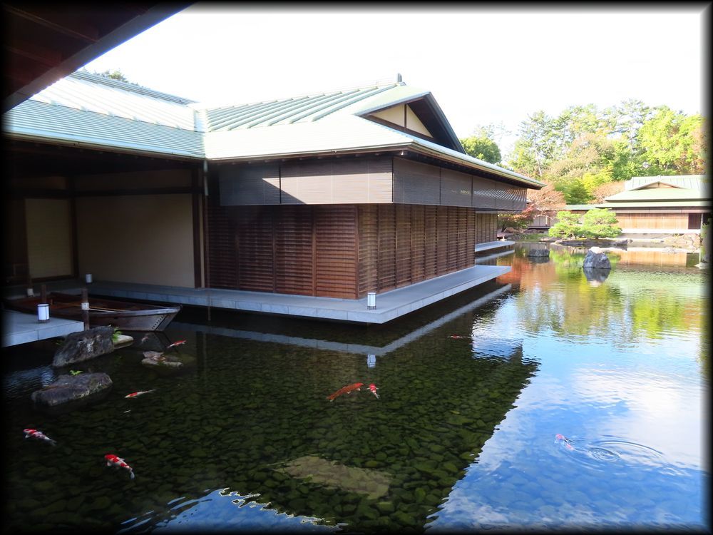 京都迎宾馆池泉庭园丨日本京都-27