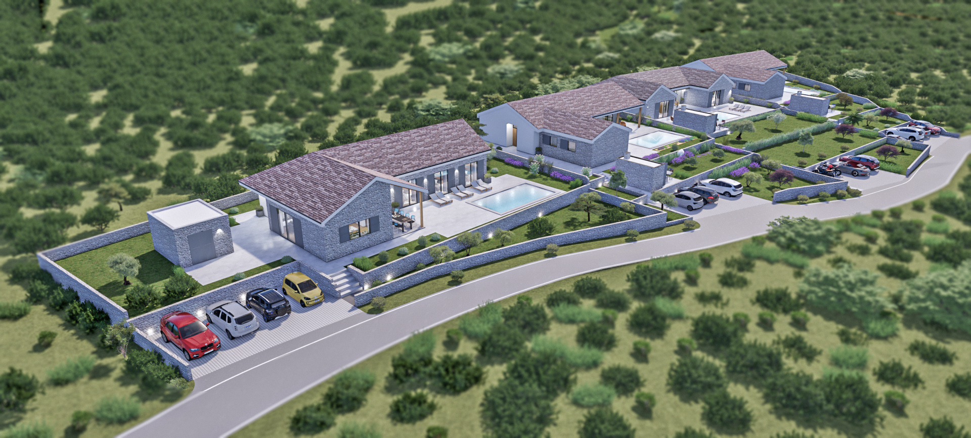 Villa Dubrava 1,2 in 4（地中海别墅项目）丨玻利维亚贝尼-46