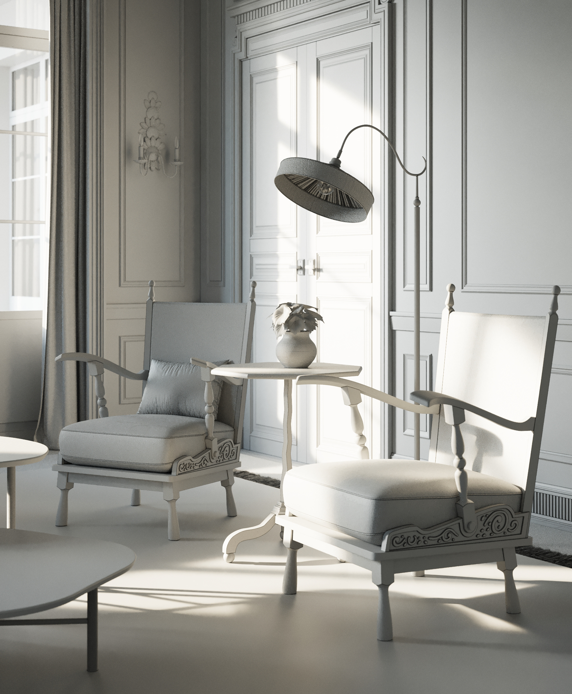 234BT 家庭房 计算机生成图像丨Studio Birch-9