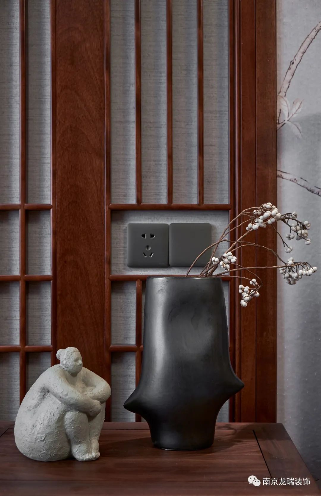 归庐 · 南京百家湖别墅花园新中式设计丨中国南京丨南京龙瑞装饰-43