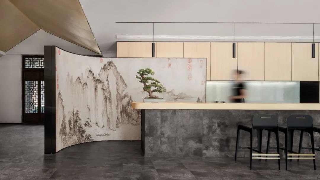 古镇茶香，阳光下的成都华侨城七十二院售楼部-45